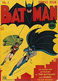 Old Batman Comic Book Cover