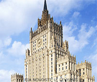 Russian Foreign Ministry tower file photo