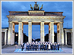 Adapted from U.S. Embassy Berlin Photo of Brandenburg Gate with NATO Foreign Ministers in Front