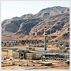 Iranian Uranium Conversion Facility with Rocky Hills in Background
