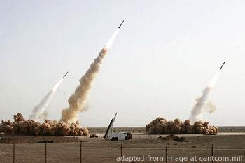 File Photo of Iranian Missile Launches