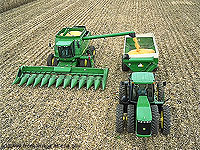 File Photo of John Deere Farming Equipment in Field